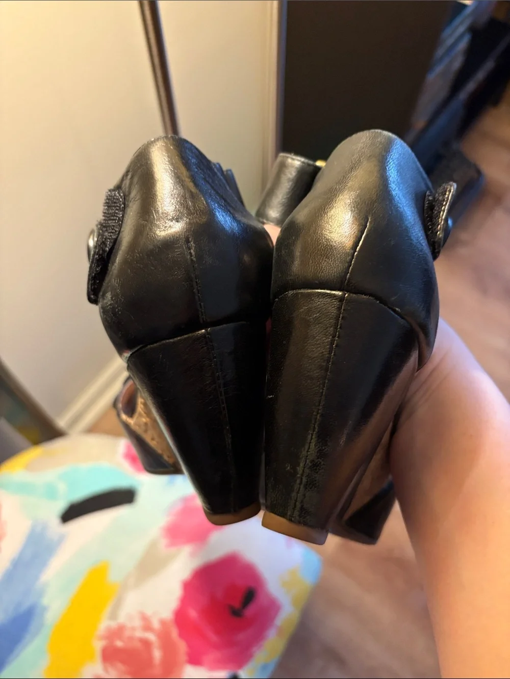 Miz Mooz leather wedge sandals
